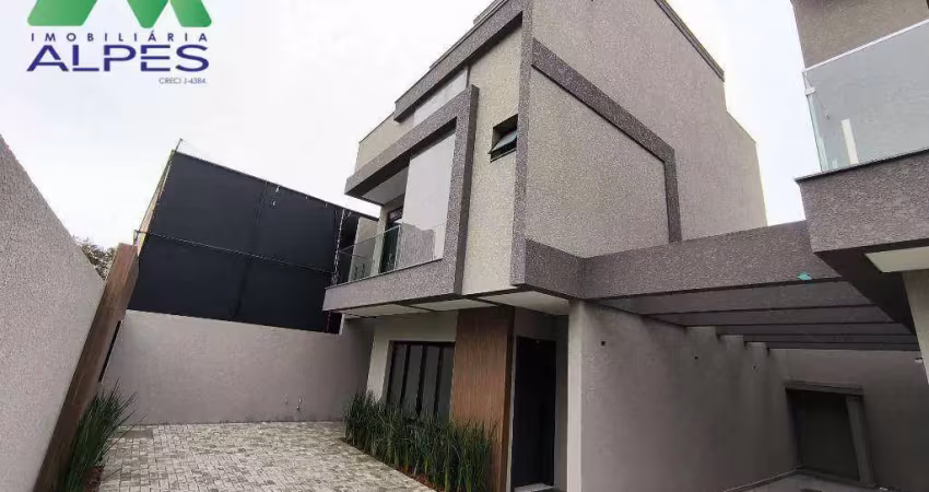 Sobrado com 3 dormitórios à venda, 151 m² por r$ 1.253.010,00 - água verde - curitiba/pr