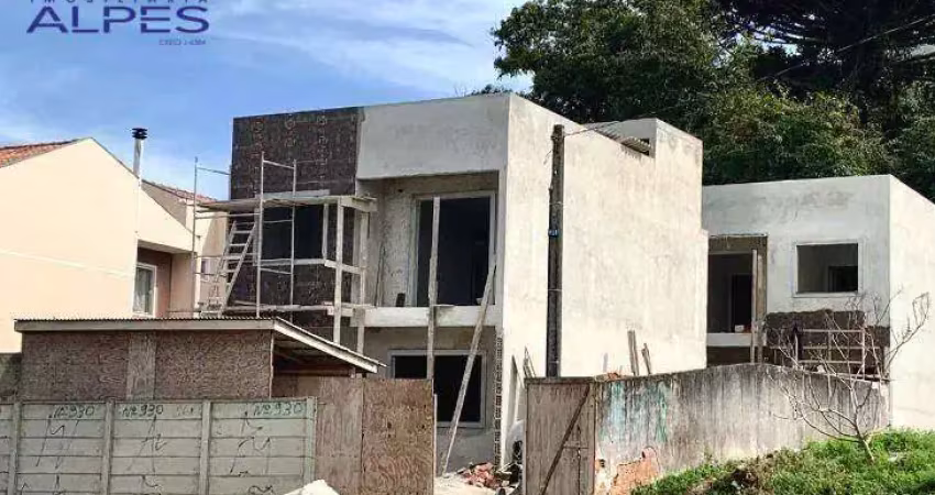 Sobrado com 3 dormitórios à venda, 105 m² por r$ 699.000,00 - xaxim - curitiba/pr