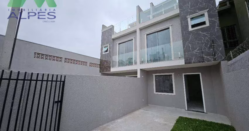 Sobrado com 3 dormitórios à venda, 85 m² por R$ 430.000,00 - Umbará - Curitiba/PR