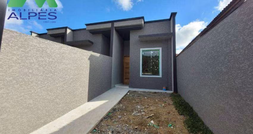 Casa com 2 dormitórios à venda, 37 m² por R$ 261.000,00 - Sítio Cercado - Curitiba/PR