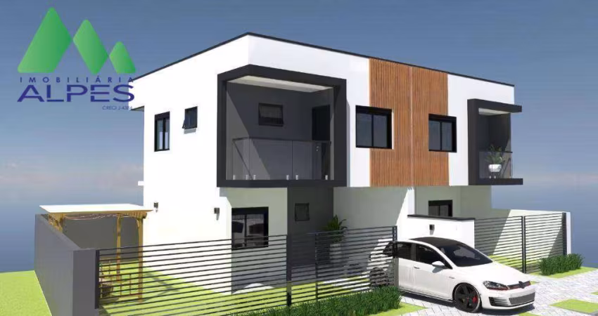 Sobrado com 3 dormitórios à venda, 84 m² por R$ 550.000,00 - Pinheirinho - Curitiba/PR