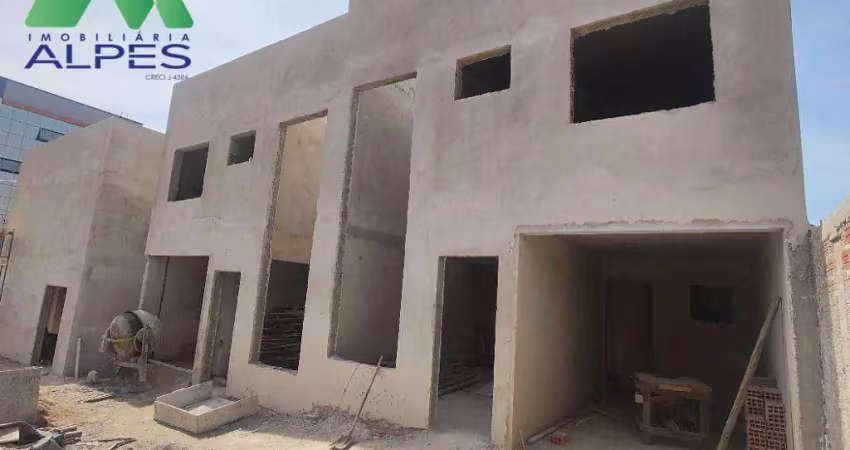 Sobrado com 3 dormitórios à venda, 112 m² por r$ 590.000,00 - capela velha - araucária/pr