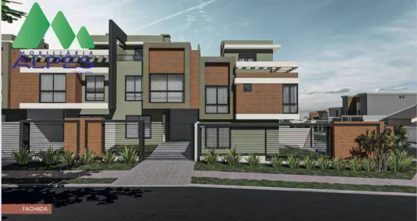 Sobrado com 3 dormitórios à venda, 145 m² por r$ 1.419.000,00 - portão - curitiba/pr