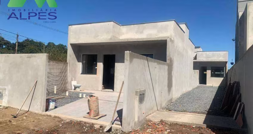 Casa com 2 dormitórios à venda, 49 m² por r$ 259.000,00 - itapema do norte - itapoá/sc