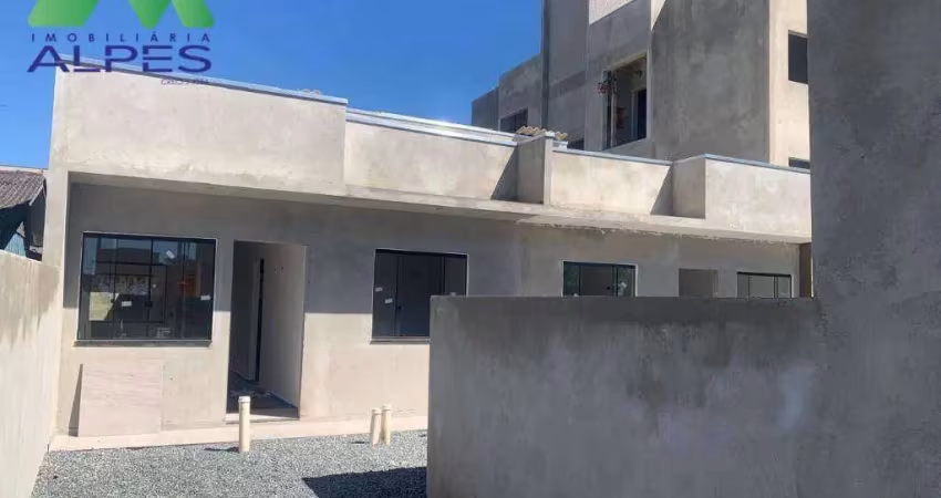 Casa com 2 dormitórios à venda, 49 m² por r$ 259.000,00 - jardim da barra - itapoá/sc