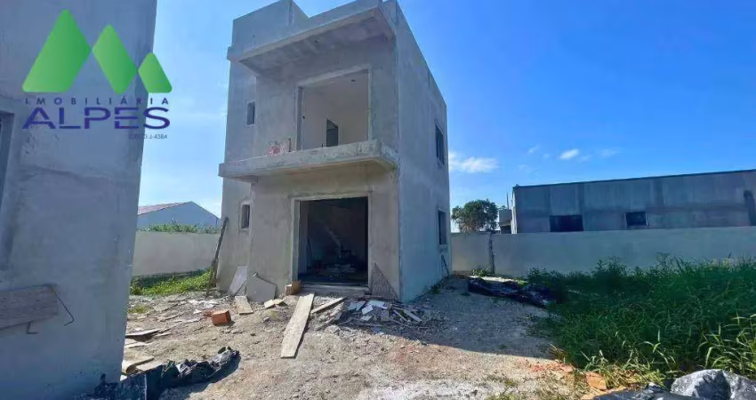 Sobrado com 2 dormitórios à venda, 66 m² por r$ 490.000,00 - balneario eliana - guaratuba/pr