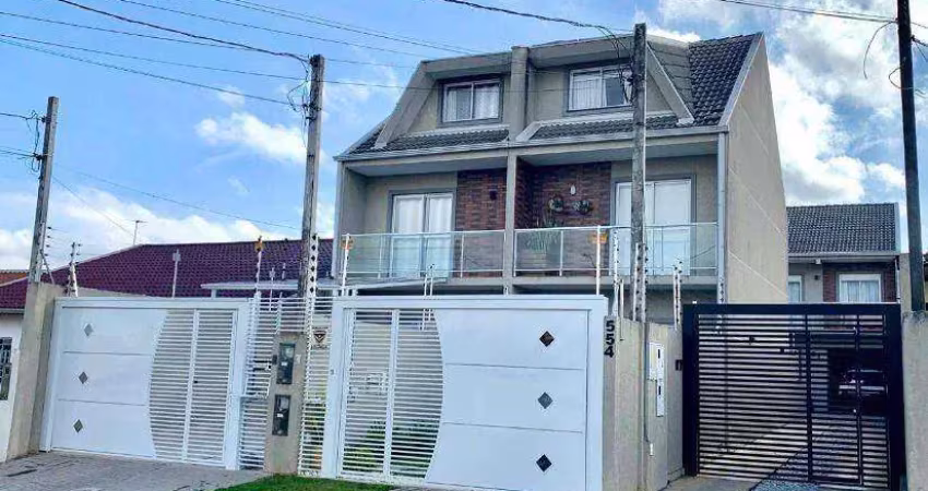 Sobrado com 3 dormitórios à venda, 146 m² por r$ 650.000,00 - pinheirinho - curitiba/pr