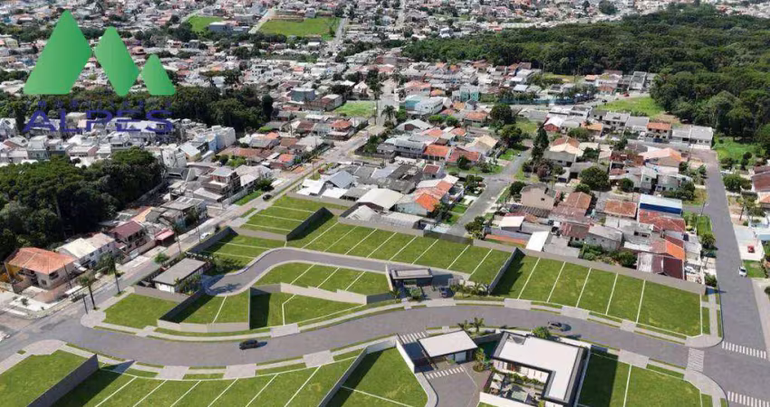 Terreno à venda, 177 m² por r$ 415.488,83 - pinheirinho - curitiba/pr