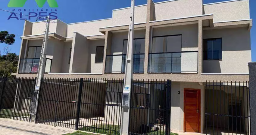 Sobrado com 3 dormitórios à venda, 67 m² por r$ 400.000,00 - sítio cercado - curitiba/pr