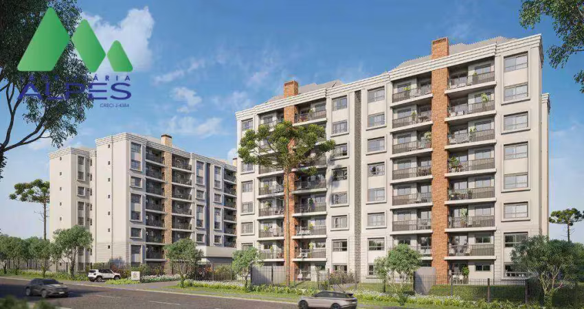 Apartamento com 2 dormitórios à venda, 62 m² por r$ 538.711,81 - hauer - curitiba/pr