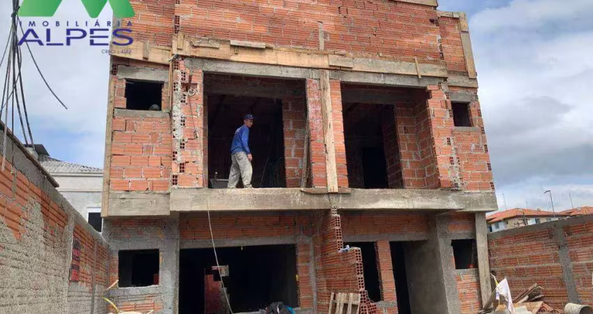 Sobrado com 3 dormitórios à venda, 82 m² por r$ 500.000,00 - sítio cercado - curitiba/pr
