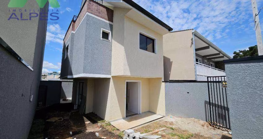Sobrado com 3 dormitórios à venda, 118 m² por R$ 629.000,00 - Xaxim - Curitiba/PR
