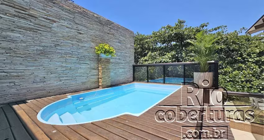 Cobertura à venda no Jardim Oceânico. Pronta para morar.