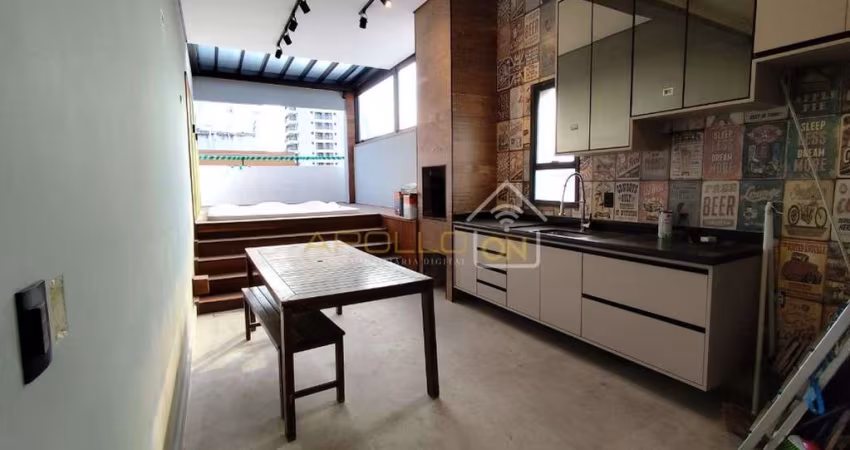 Apartamento 3 Quartos - Pompéia -  Santos