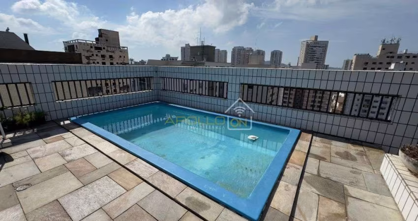 Cobertura Triplex - 4 quartos - Ponta da Praia - Santos