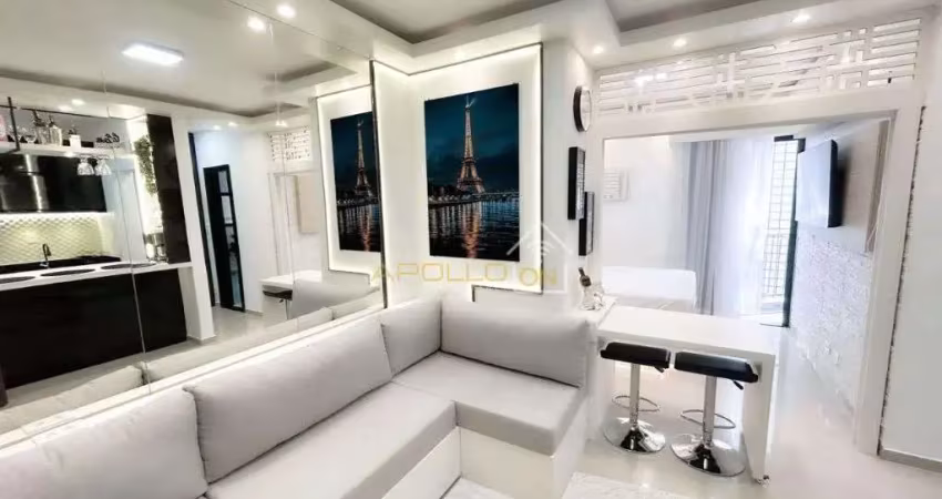 Flat com 1 quarto à venda no Centro, São Vicente 