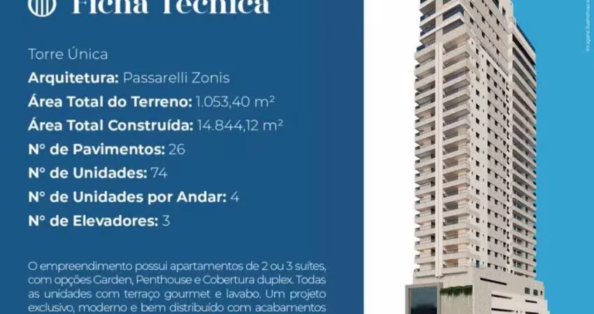 Apartamento com 3 quartos à venda no Embaré, Santos 