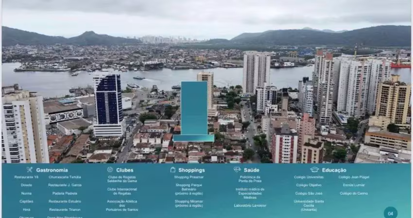 Apartamento com 3 quartos à venda no Ponta da Praia, Santos 