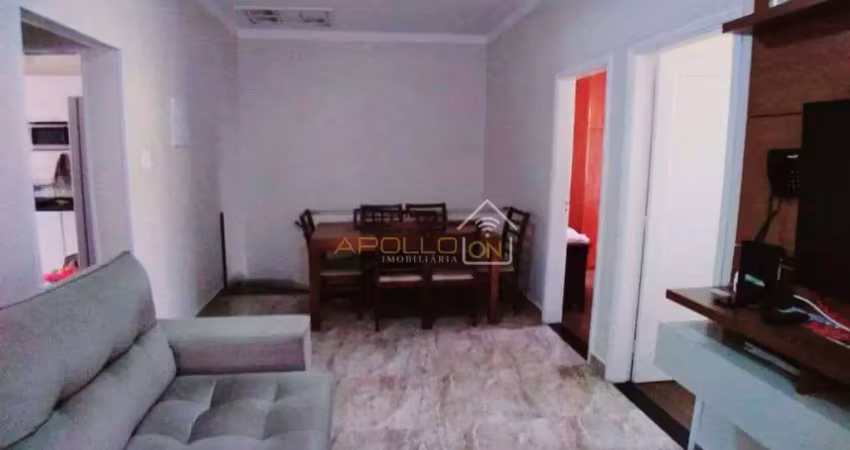 Casa sobreposta alta  - 3 quartos - macuco - santos