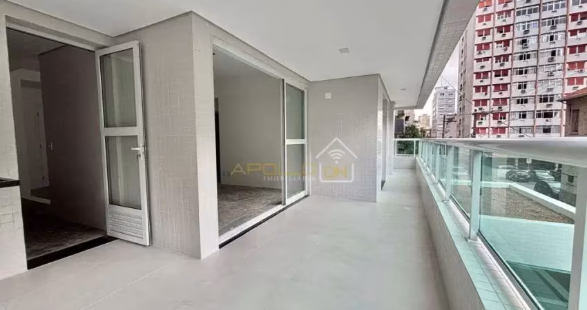 Apartamento com 2 quartos à venda no Embaré, Santos 