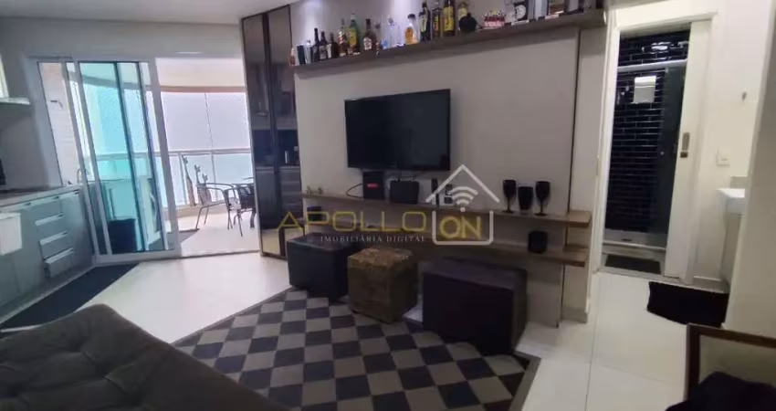 Apartamento 1 quarto - vista mar - gonzaga - santos/sp