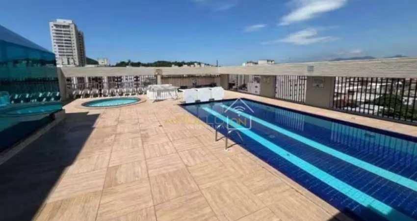 Flat com 1 quarto à venda no Centro, São Vicente 