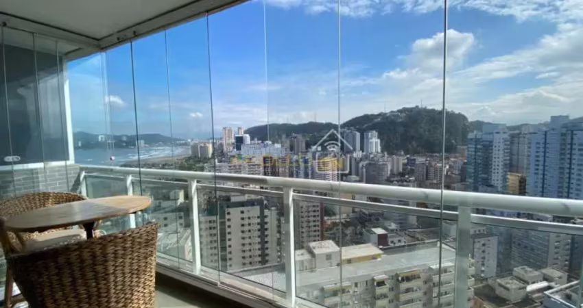 Apartamento com 1 quarto para alugar no Gonzaga, Santos 