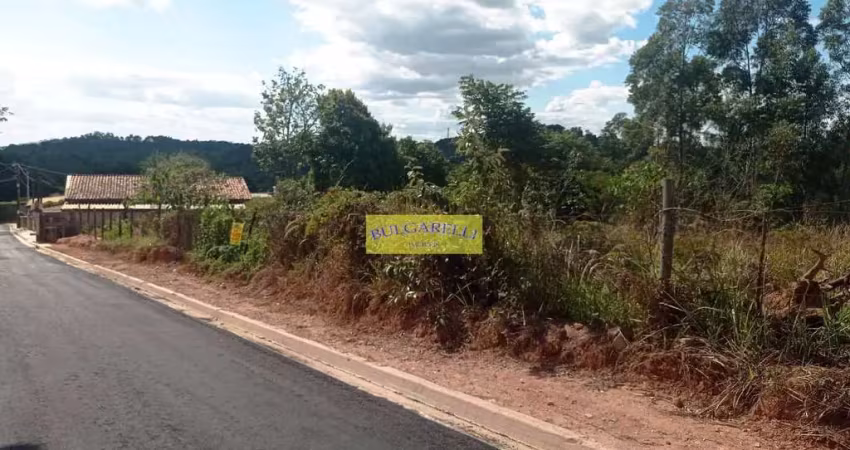 Terreno à venda leve declive com ótima localização em região de chacaras, bairro caxambu conhecido