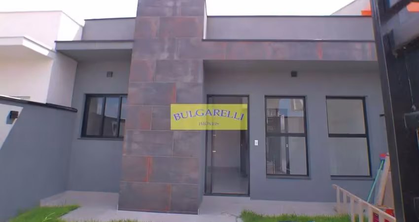 Casa terrea nova à venda com fino acabamento e òtima localização bairro, jardim marambaia ao lado r