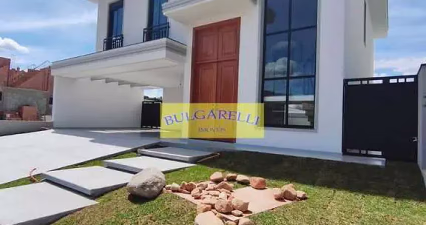Casa nova à venda 3 suites, 3 vagas condominio reserva marajoara, jardim das samambaias, jundiaí, s