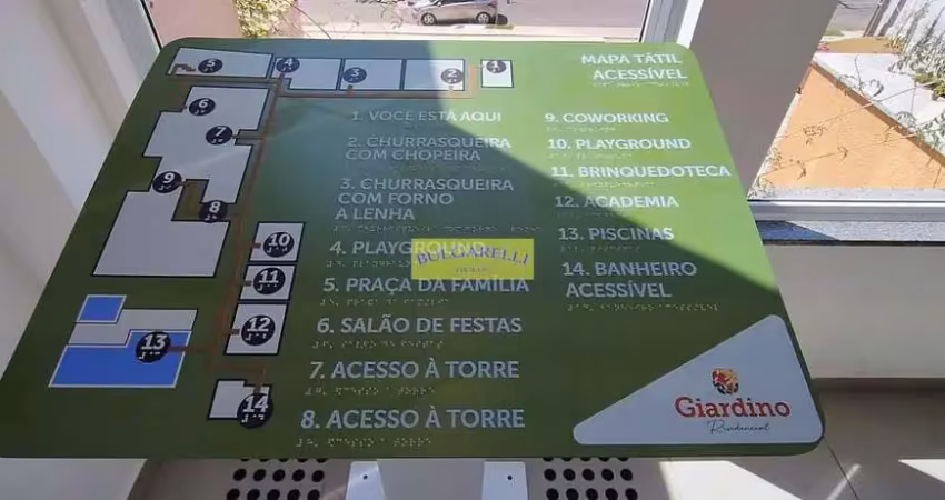 Apartamento à venda, jardim colônia, residencial giardino - jundiaí, sp