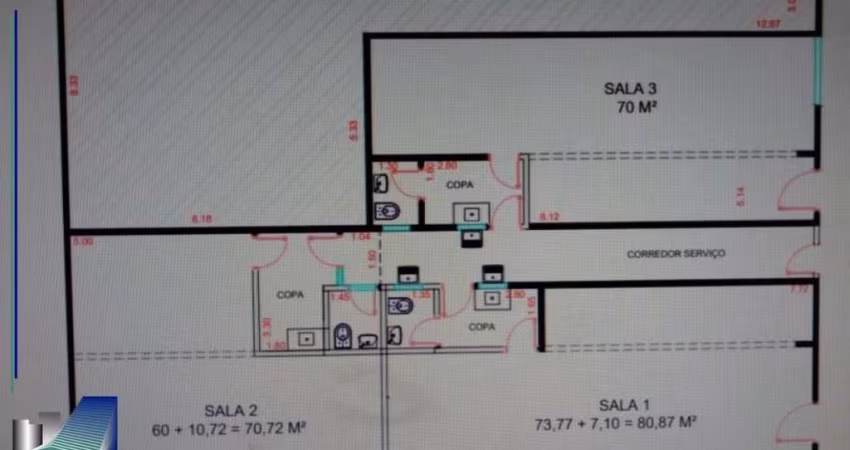 Sala Comercial em Jardinopolis para Locação
