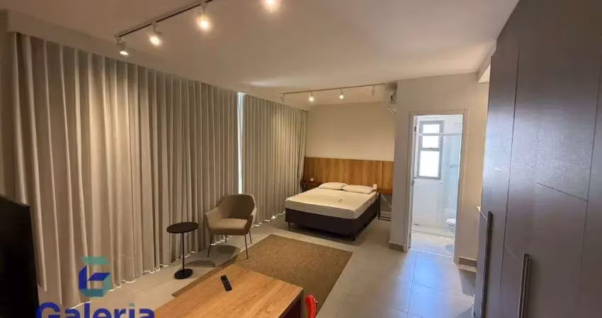 Apartamento flat mobiliado para alugar, 50m² - alto da boa vista