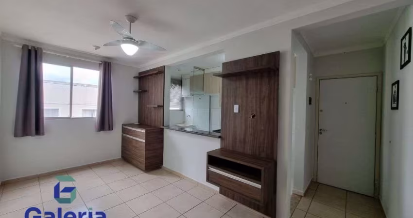 Apartamento com 2 quartos para alugar, 46m² - Bonfim Paulista