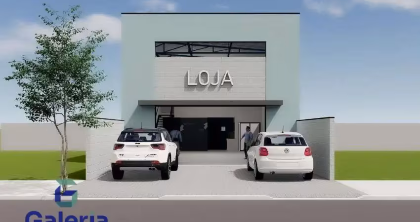 Galpão comercial para alugar, 140m² - parque das oliveiras