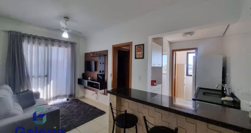 Apartamento mobiliado com 1 quarto para alugar, 38m² - jardim palma travassos
