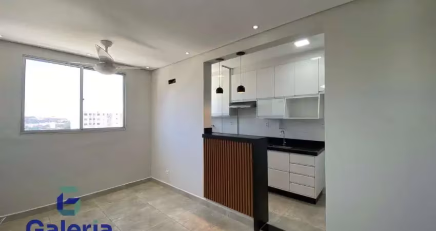 Apartamento com 2 quartos para alugar, 48m² - bonfim paulista