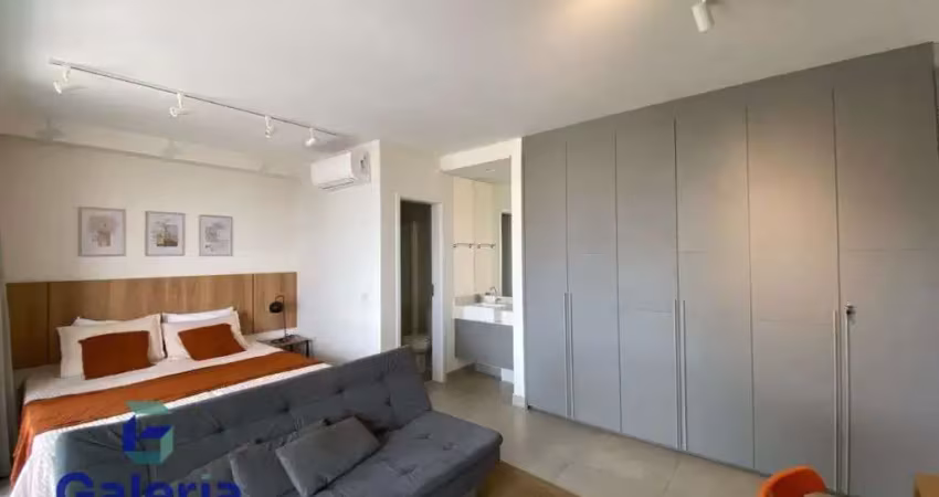 Apartamento flat mobiliado para alugar, 49m² - alto da boa vista