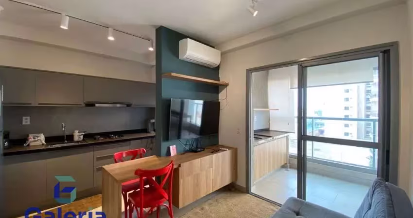 Apartamento flat mobiliado para alugar, 51m² - alto da boa vista
