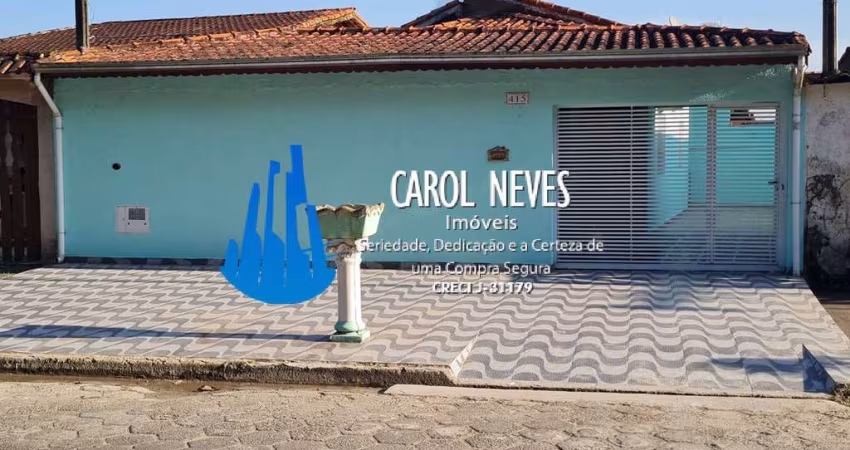 CASA 2 DORMITÓRIOS 1 SUÍTE LADO PISTA  ITAÓCA MONGAGUÁ
