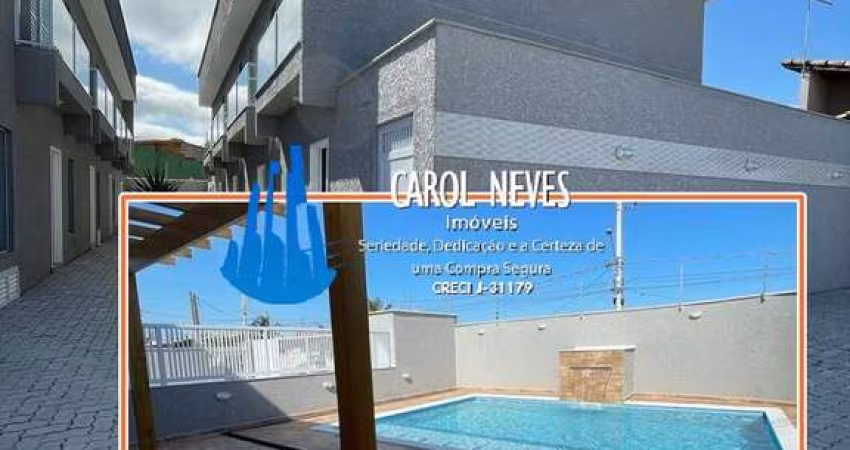 CASA NOVA 2 SUITES CONDOMÍNIO LADO PRAIA FINANCIAMENTO BANCARIO ITANHAEM