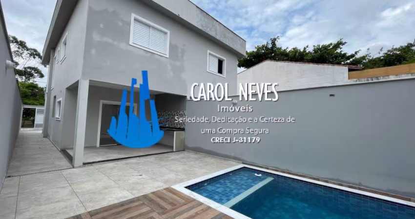 SOBRADO NOVO 3 DORMITORIOS SUITE LADO PRAIA FINANCIAMENTO BANCARIO ITANHAEM