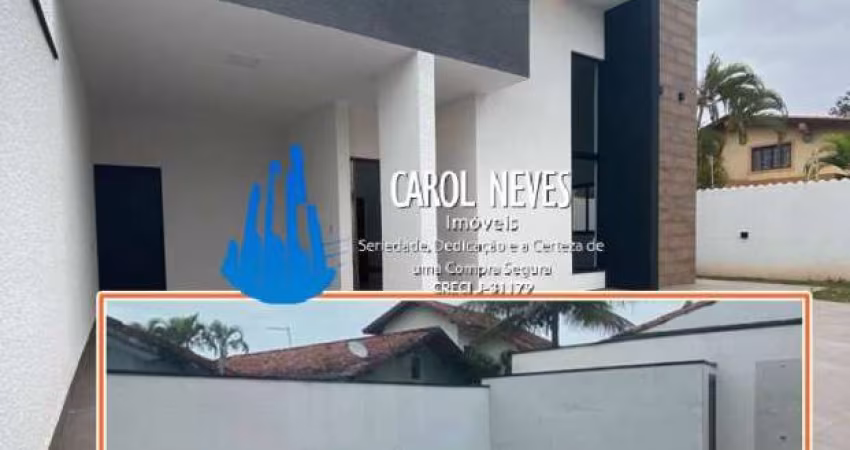 CASA NOVA 3 DORMITÓRIOS 1 SUÍTE LADO PRAIA FINANCIAMENTO BANCÁRIO ITANHAÉM