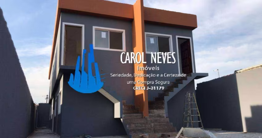 CASA SOBREPOSTA NOVA 2 DORMITÓRIOS SUÍTE FINANCIAMENTO BANCÁRIO ITANHAÉM
