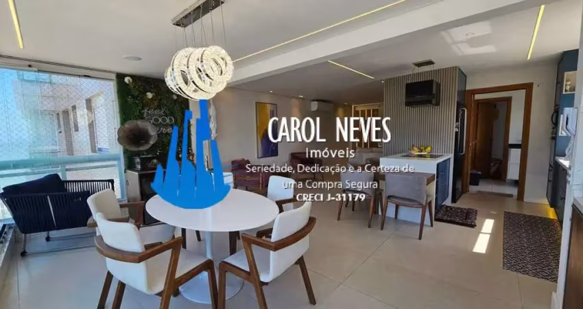 Apartamento 3 suítes lado praia financiamento bancário praia grande