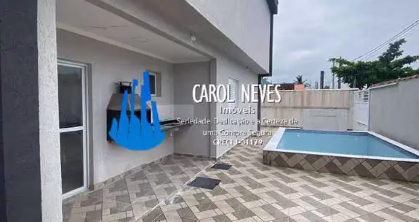 CASA NOVA 2 DORMITORIOS 1 SUITE LADO PRAIA FINANCIAMENTO BANCARIO ITANHAEM