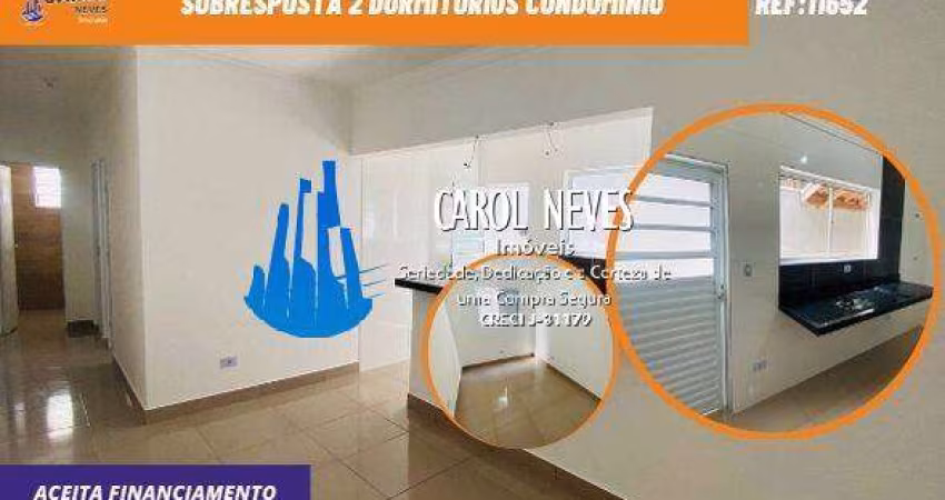CASA TERREA 2 DORMITORIOS CONDOMINIO FINANCIAMENTO SAO VICENTE