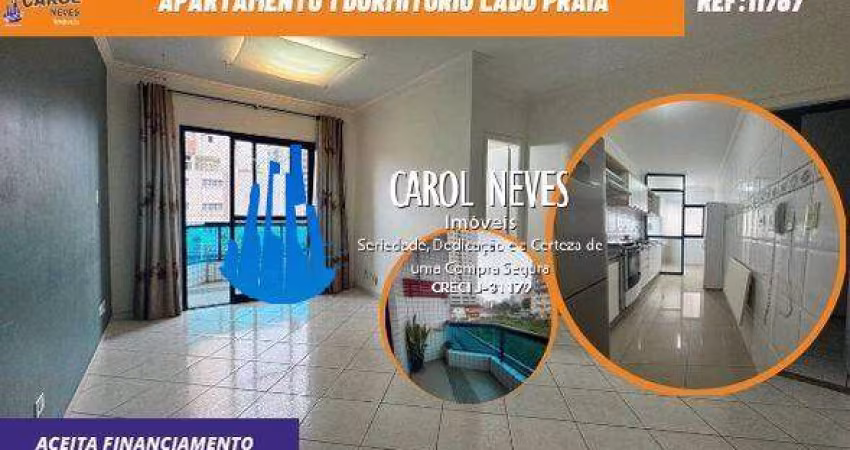 APARTAMENTO 1 DORMITORIO LADO PRAIA FINANCIAMENTO BANCARIO PRAIA GRANDE