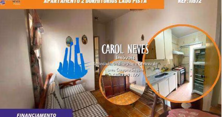 APARTAMENTO 2 DORMITORIOS SUITE LADO PRAIA FINANCIAMENTO MONGAGUA