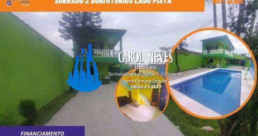 SOBRADO 2 DORMITORIOS LADO PISTA FINANCIAMENTO BANCARIO MONGAGUA